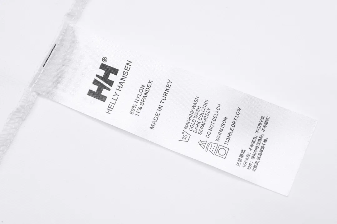 HELLY HANSEN 2025New Arrival logo Breathable Same Style polo · · · ：White Size：M-XXXL